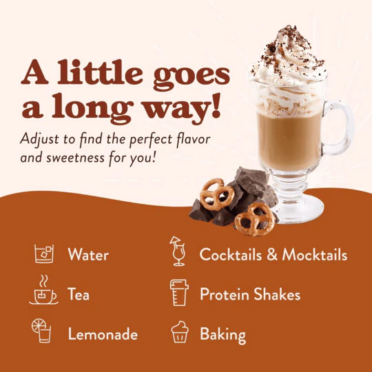 Sugar Free Chocolate Salted Pretzel Syrup - Image 3