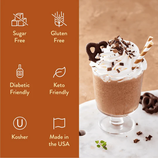 Sugar Free Chocolate Salted Pretzel Syrup - Image 5