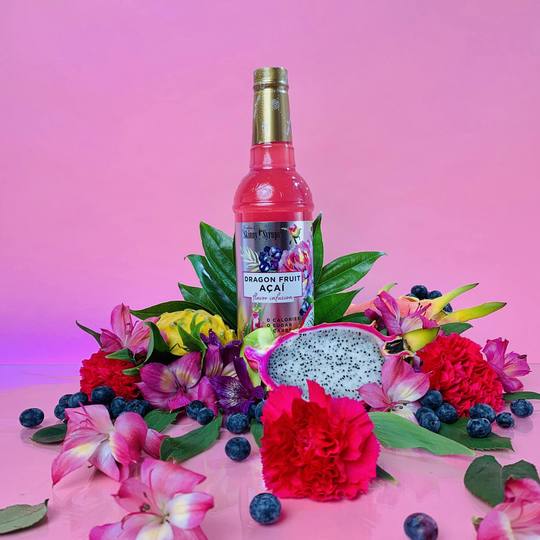Sugar Free Dragon Fruit Acai Syrup - Image 3