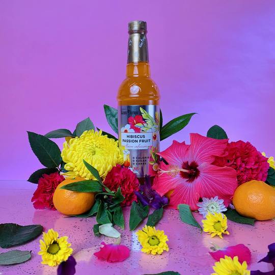 Sugar Free Hibiscus Passion Fruit Syrup (Best Before Date :-04/03/2026) - Image 3