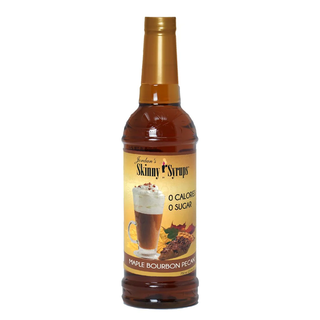 Sugar Free Maple Bourbon Pecan Syrup