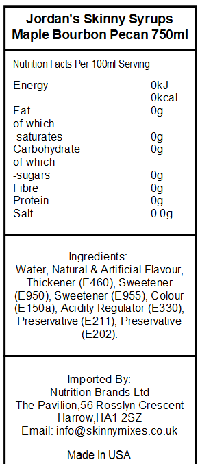 Sugar Free Maple Bourbon Pecan Syrup - Image 2