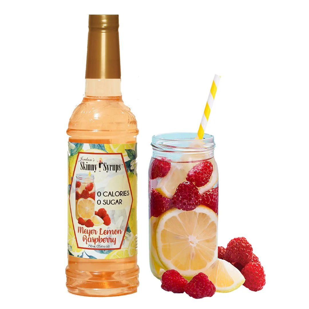 Sugar Free Meyer Lemon Raspberry Syrup - Image 3