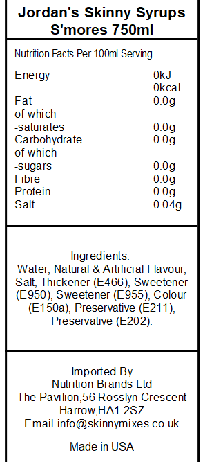 Sugar Free S'mores Syrup - Image 2