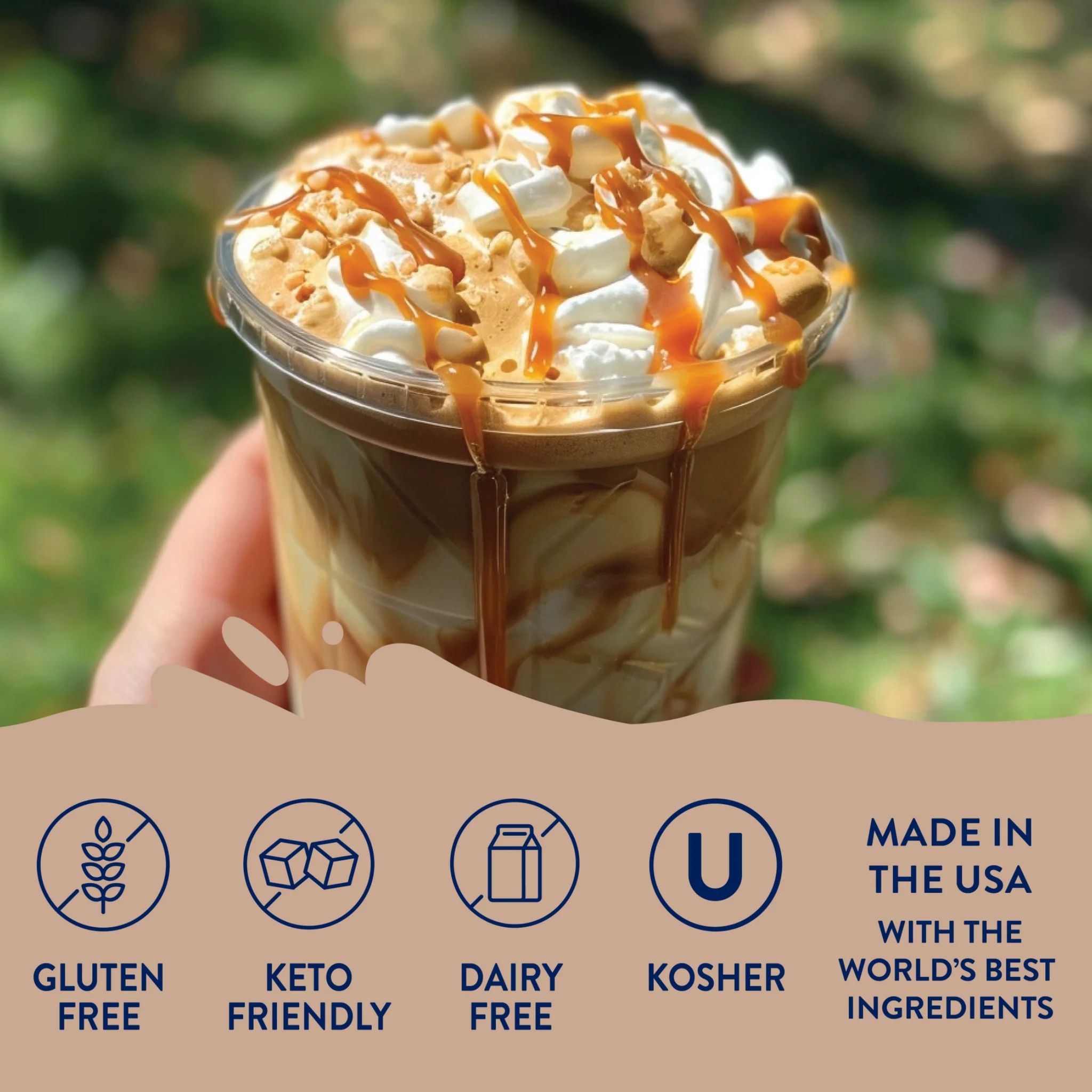 Sugar Free Salted Caramel Syrup - Image 5
